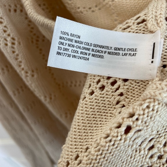 Future Collective One Shoulder Cream/Tan colored long sleeve Top sweater size 3X - Picture 5 of 10